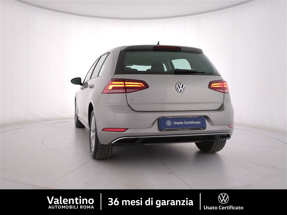 Volkswagen Golf 2.0 TDI DSG 5p. Business BlueMotion Technology del 2019 usata a Roma (5)