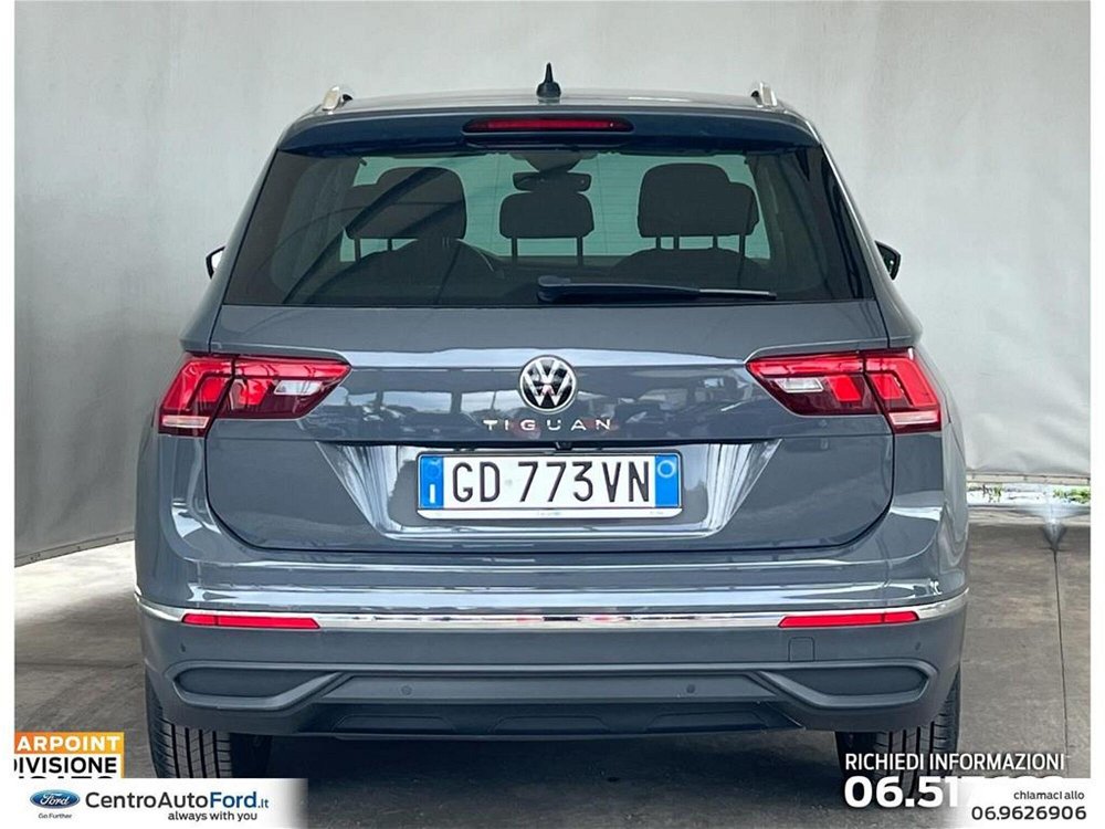 Volkswagen Tiguan 1.5 TSI ACT Life del 2021 usata a Albano Laziale (4)
