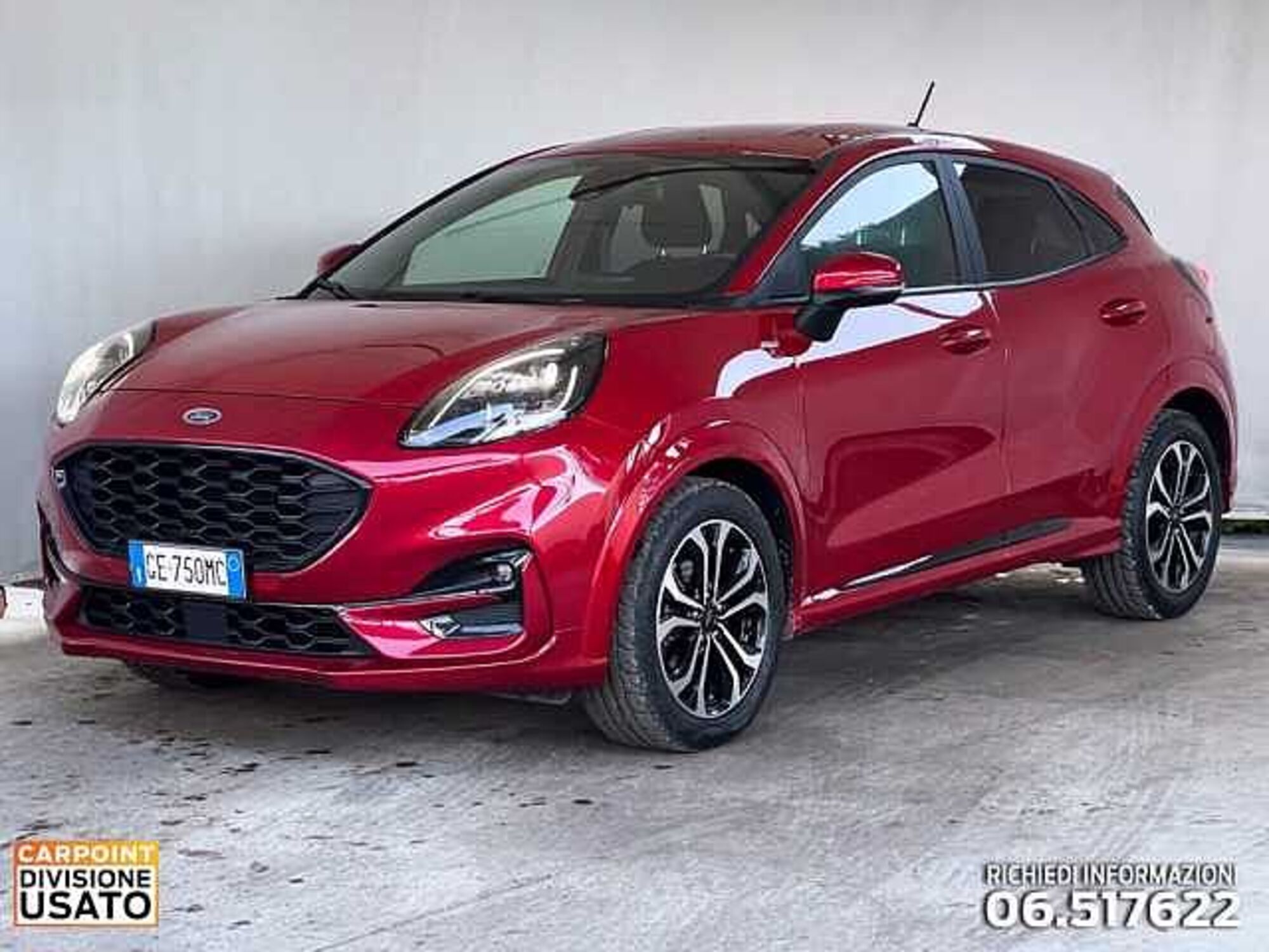 Ford Puma 1.5 EcoBlue 120 CV S&amp;S ST-Line del 2021 usata a Roma