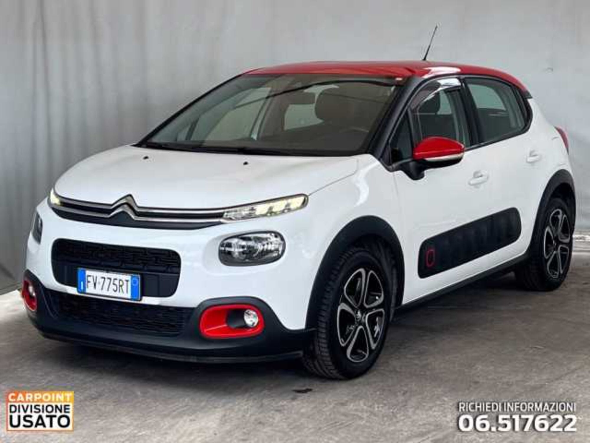 Citroen C3 1.2 puretech Max s&amp;s 83cv neopatentati del 2019 usata a Roma