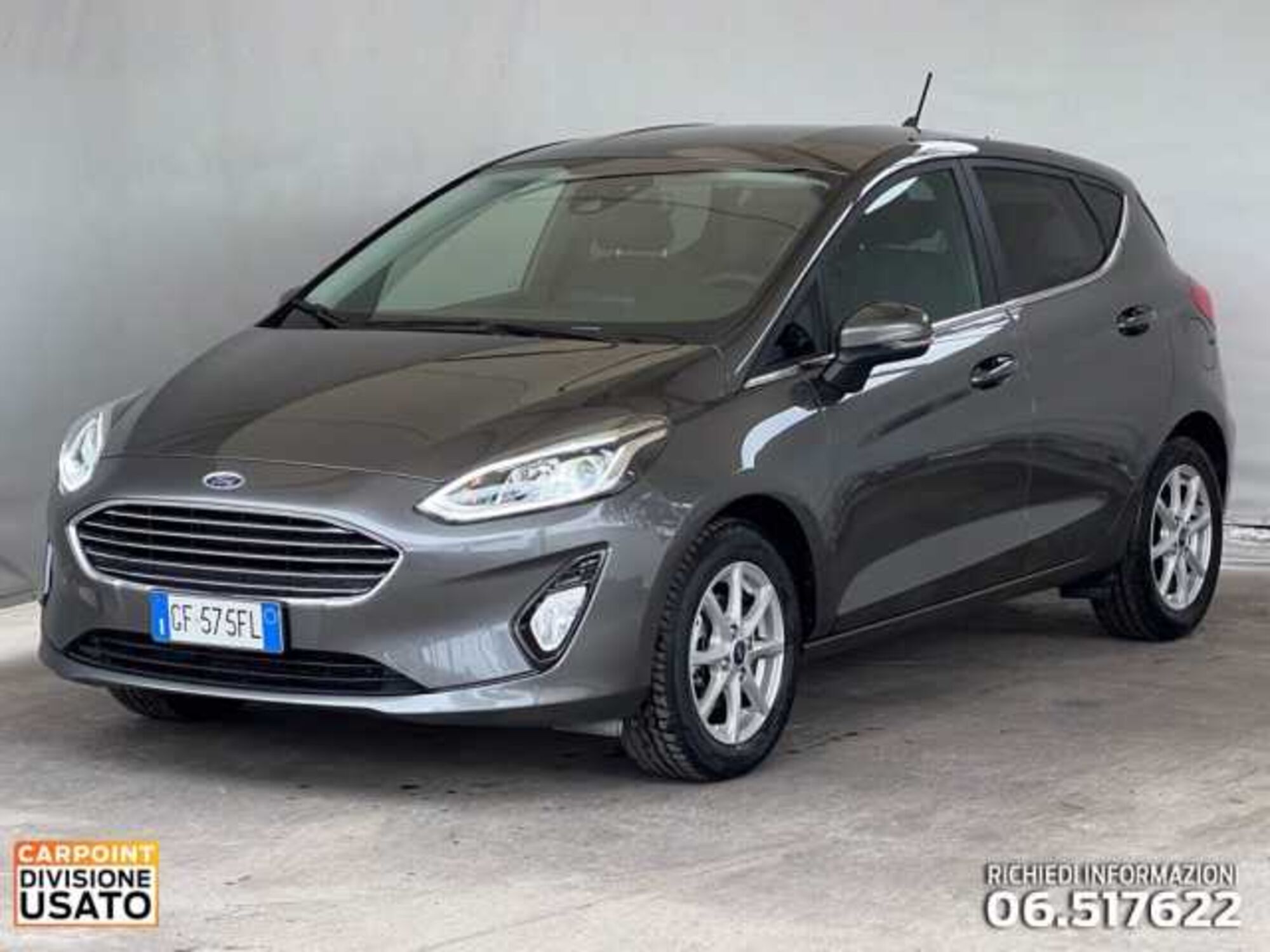 Ford Fiesta 1.1 75 CV 5 porte Titanium  del 2021 usata a Roma