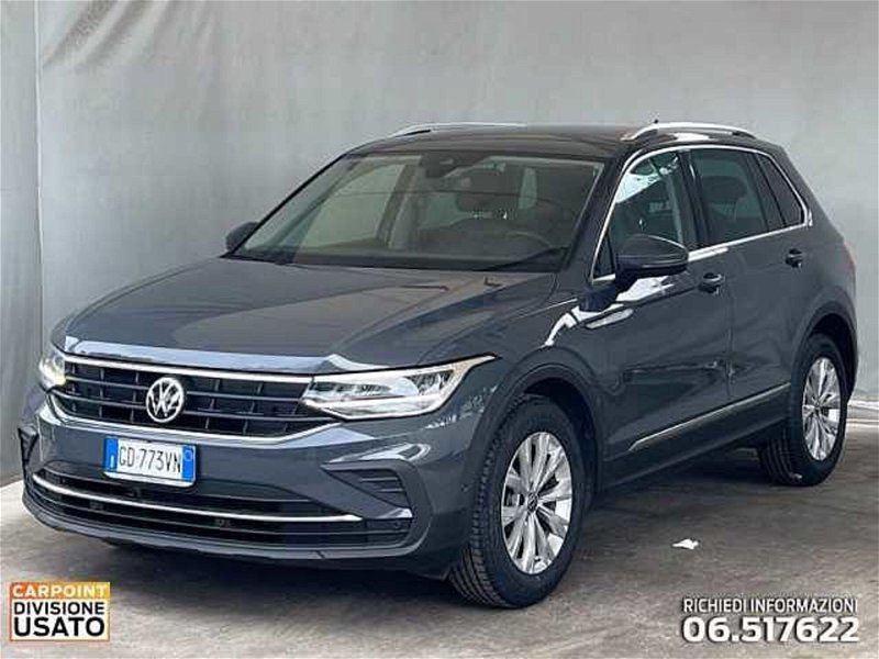 Volkswagen Tiguan 1.5 TSI ACT Life del 2021 usata a Roma