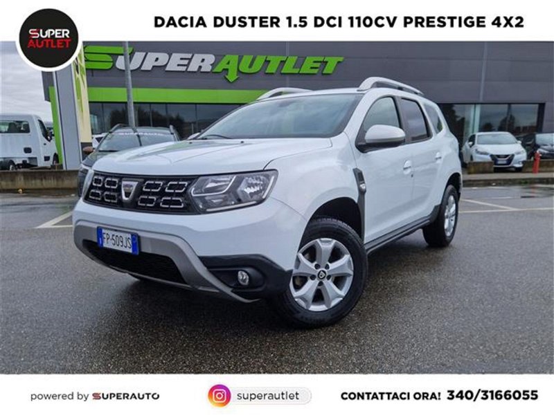 Dacia Duster 1.5 dCi 110CV 4x2 Prestige del 2018 usata a Vigevano
