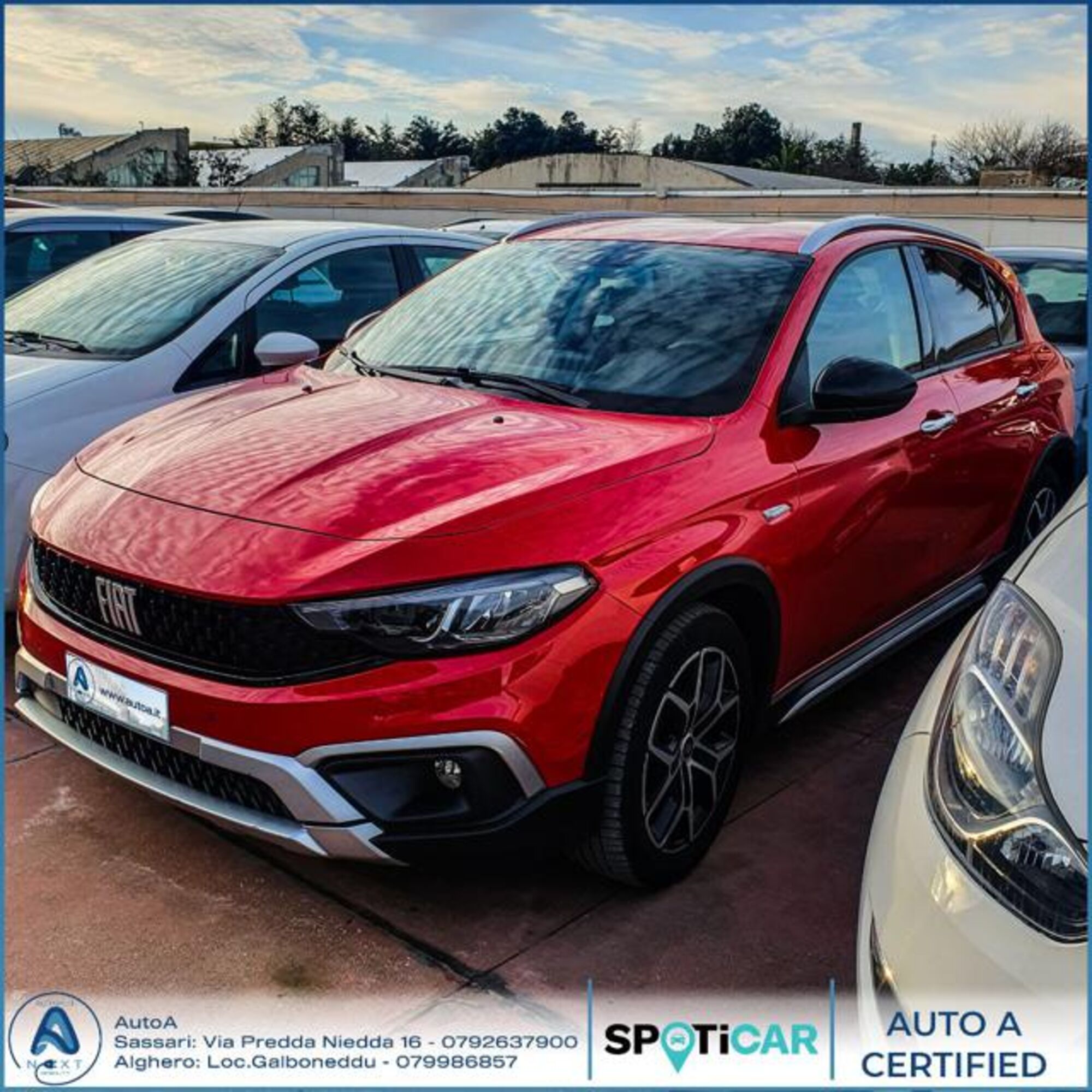 Fiat Tipo Tipo 5p 1.0 t3 Cross 100cv del 2021 usata a Sassari