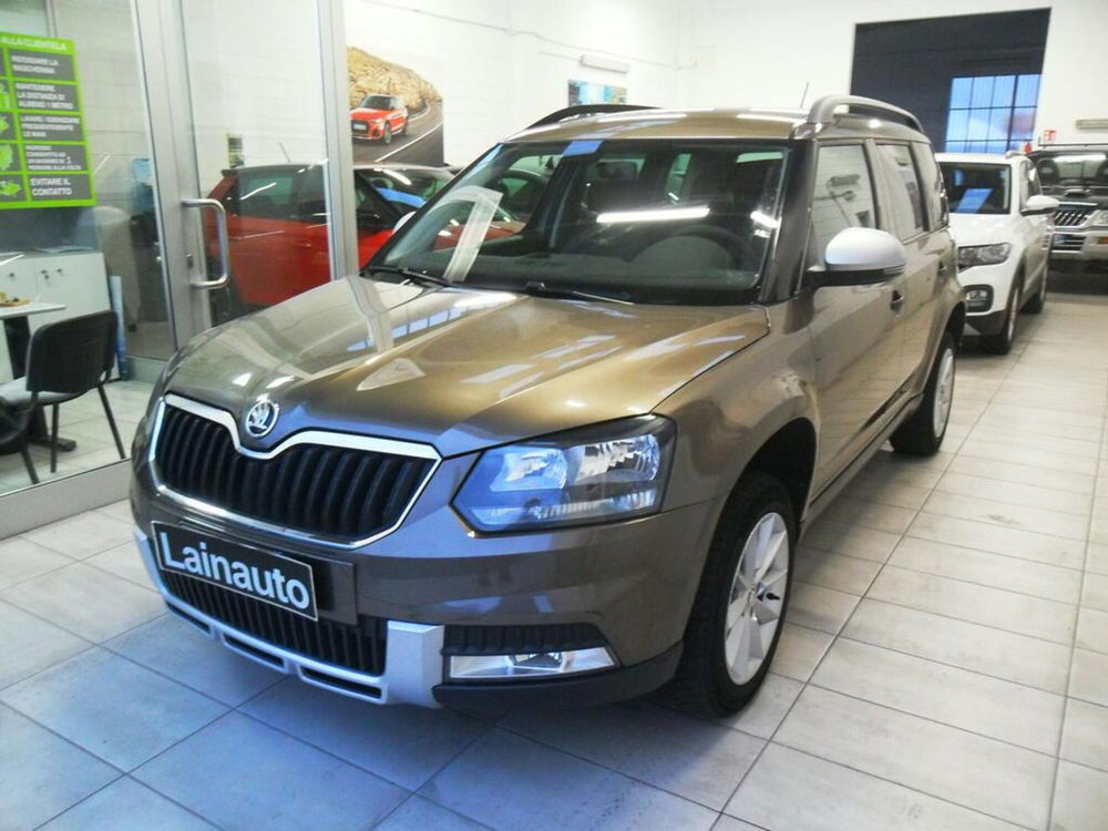 Skoda Yeti 1.6 TDI CR 105CV Active DSG GreenTec del 2015 usata a Lainate