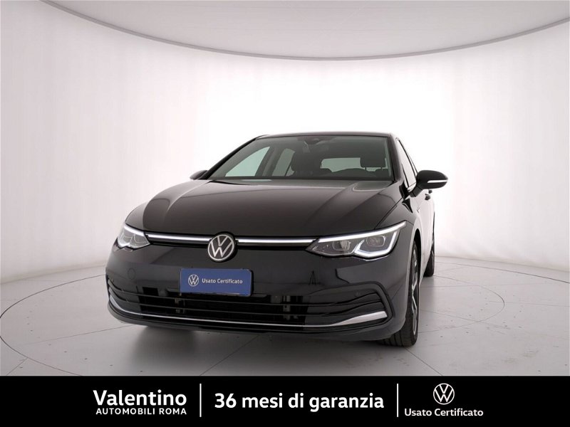 Volkswagen Golf 1.5 TGI DSG Style del 2021 usata a Roma