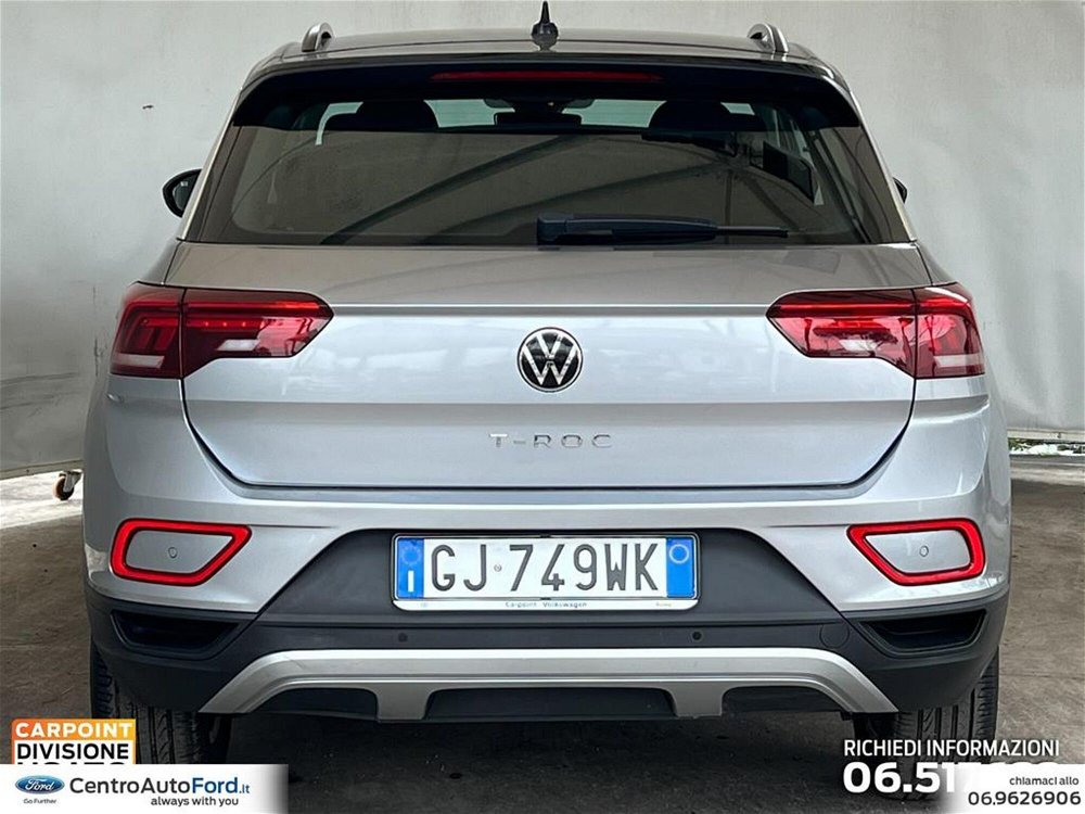 Volkswagen T-Roc 1.5 tsi Life del 2022 usata a Albano Laziale (4)