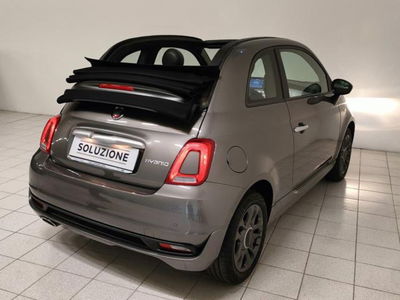 Fiat 500C Cabrio 1.0 Hybrid Connect  del 2021 usata a Novara