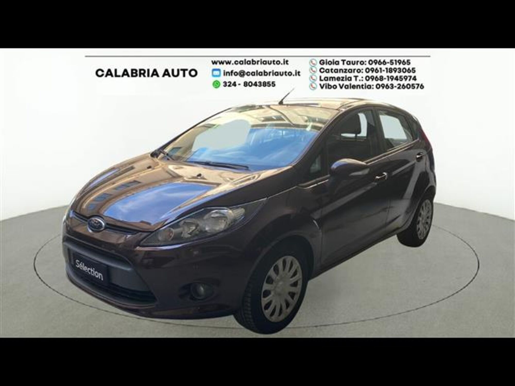 Ford Fiesta 1.2 16V 5p. Ambiente del 2011 usata a Gioia Tauro