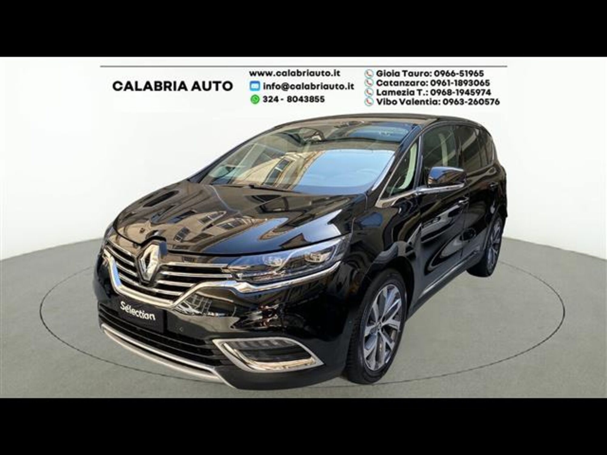 Renault Espace dCi 160CV EDC Energy Intens  del 2018 usata a Gioia Tauro