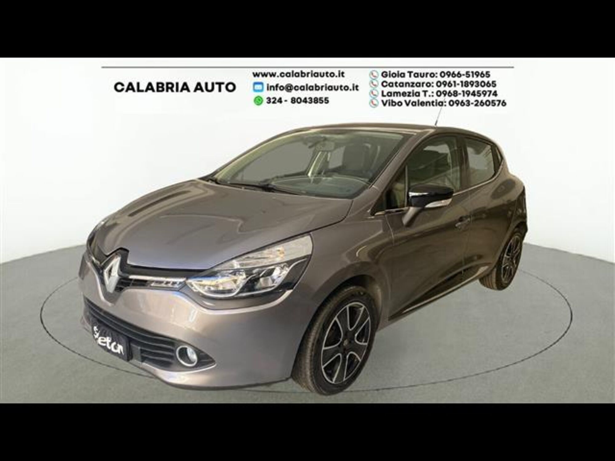 Renault Clio dCi 8V 75 CV Start&amp;Stop 5 porte Energy Duel  del 2015 usata a Gioia Tauro