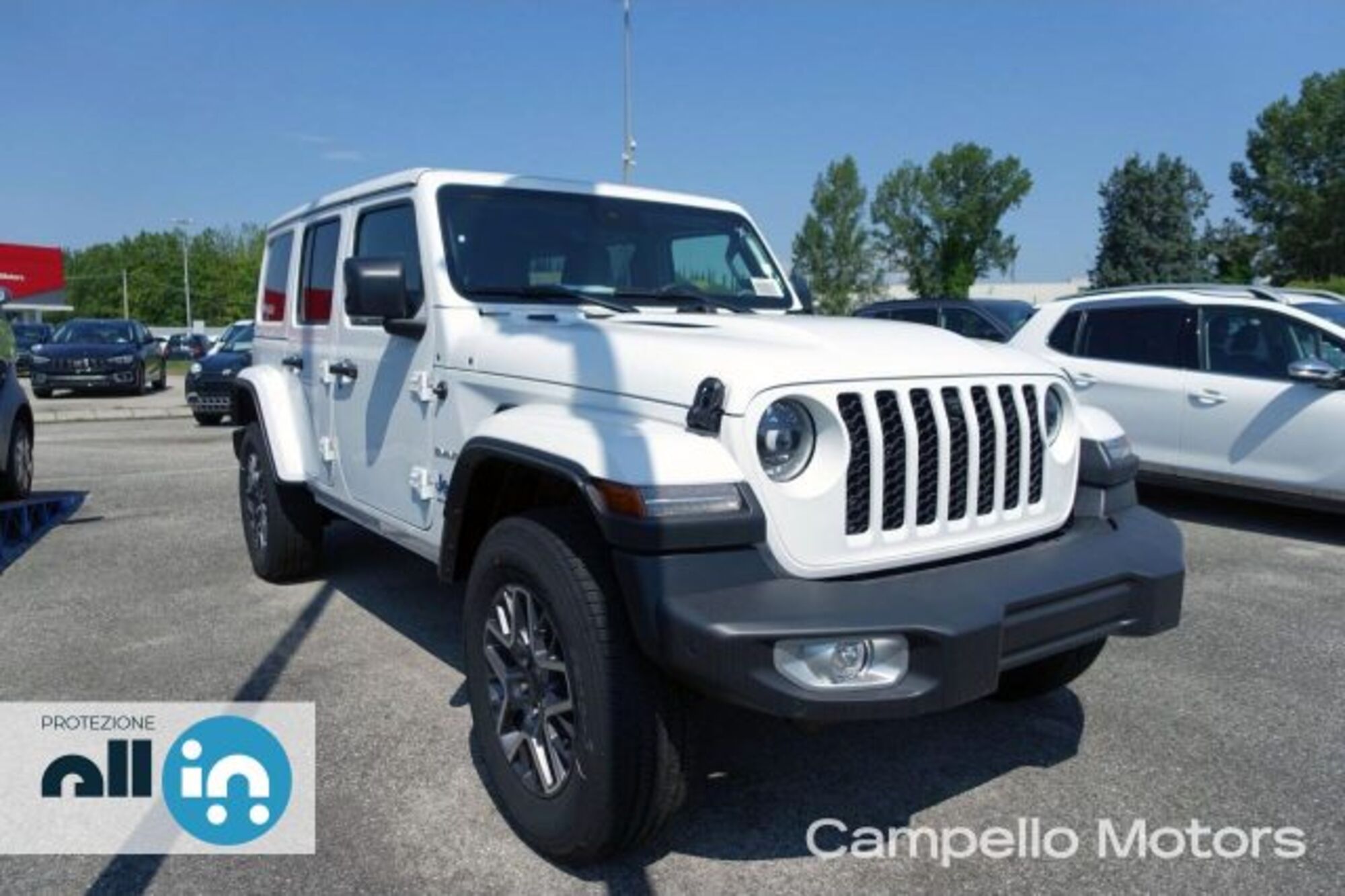 Jeep Wrangler Unlimited 2.0 Turbo Sahara  del 2023 usata a Venezia