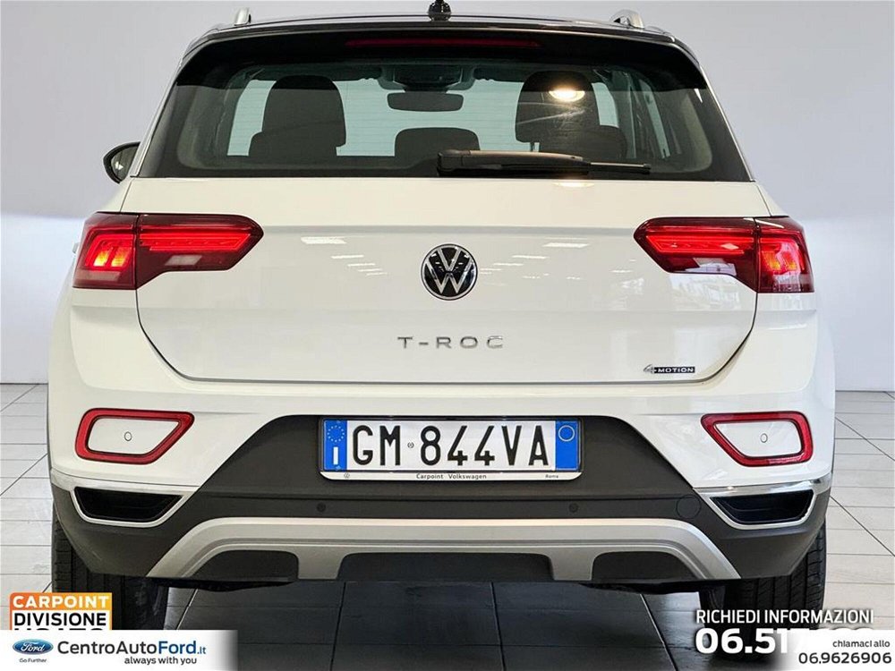 Volkswagen T-Roc 2.0 tdi Style 4motion 150cv dsg del 2023 usata a Albano Laziale (4)