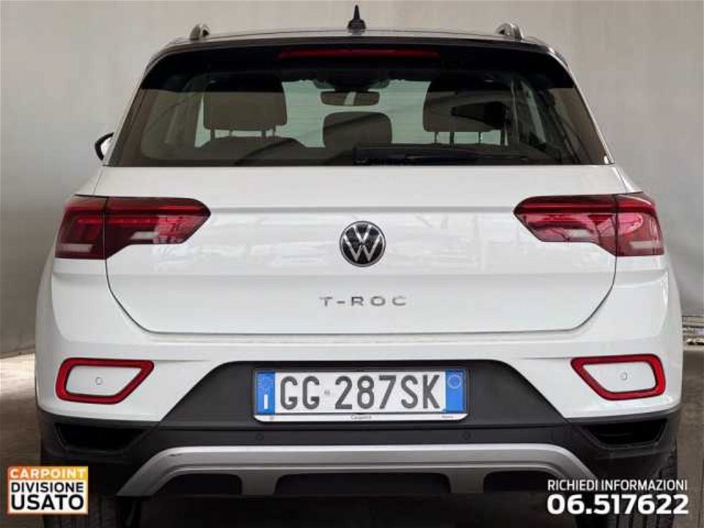 Volkswagen T-Roc 1.0 TSI Life del 2022 usata a Roma (4)