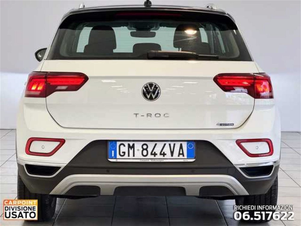 Volkswagen T-Roc 2.0 tdi Style 4motion 150cv dsg del 2023 usata a Roma (4)