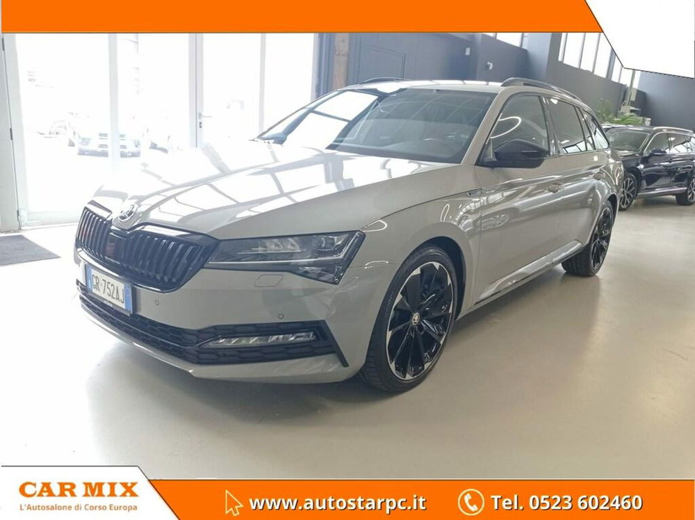 Skoda Superb Station Wagon usata a Piacenza (2)