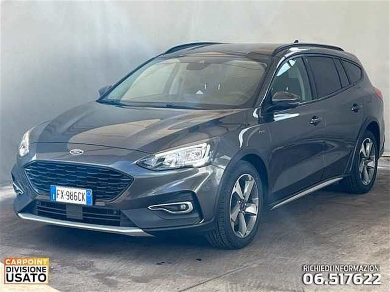 Ford Focus Station Wagon 1.0 EcoBoost 125 CV SW Active  del 2019 usata a Roma