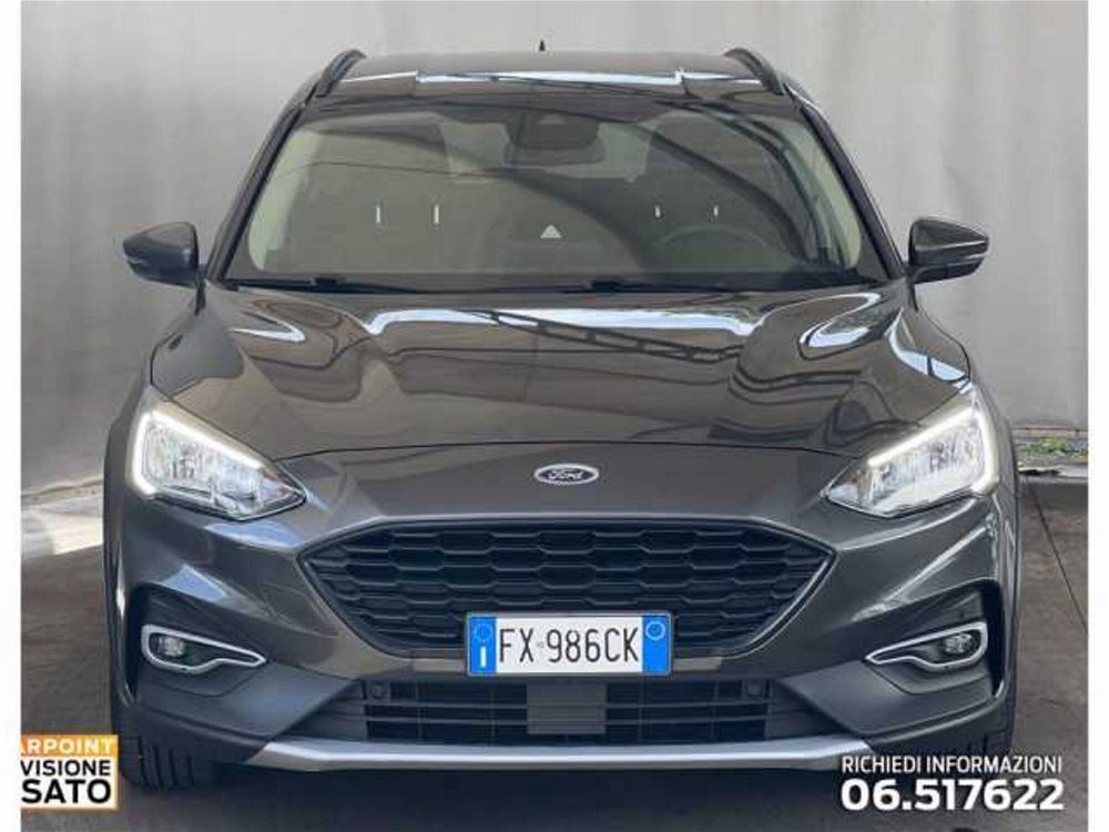 Ford Focus Station Wagon 1.0 EcoBoost 125 CV SW Active  del 2019 usata a Roma (2)