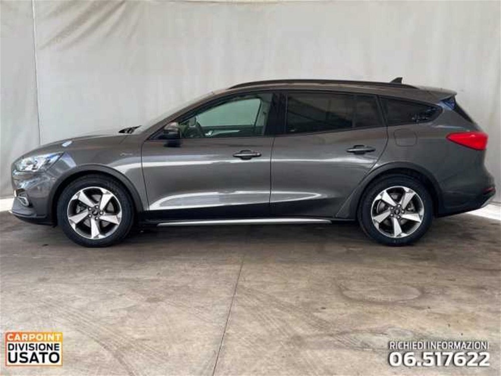 Ford Focus Station Wagon 1.0 EcoBoost 125 CV SW Active  del 2019 usata a Roma (3)