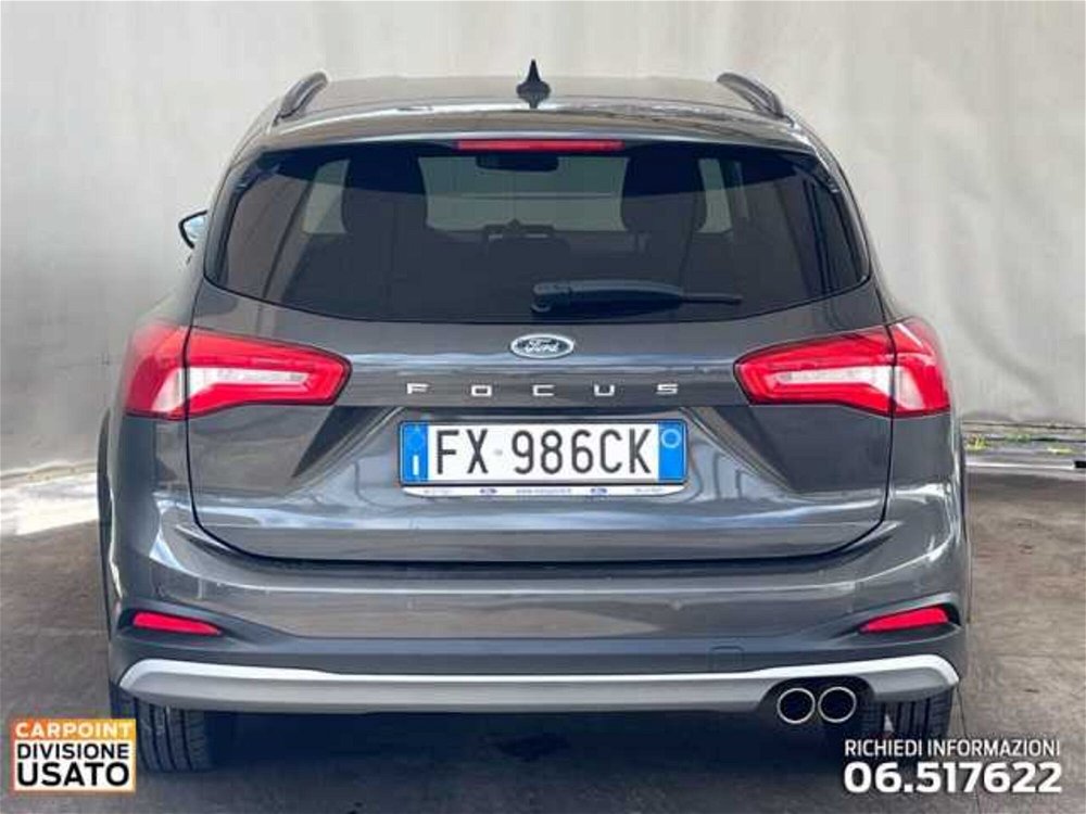 Ford Focus Station Wagon 1.0 EcoBoost 125 CV SW Active  del 2019 usata a Roma (4)
