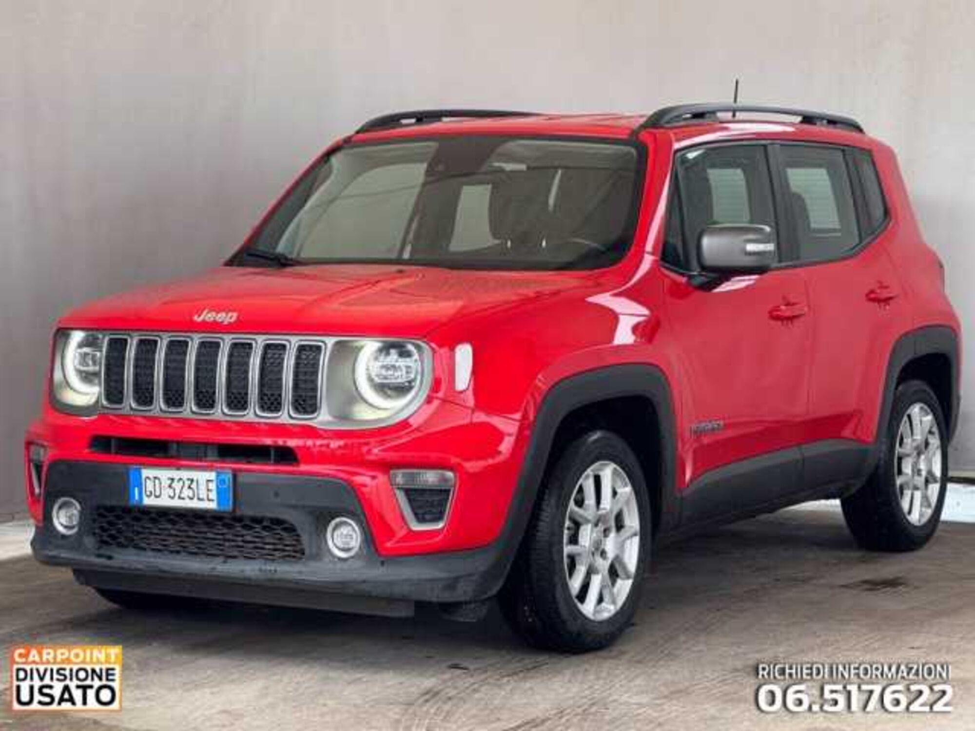 Jeep Renegade 1.6 Mjt 120 CV Limited  del 2021 usata a Roma