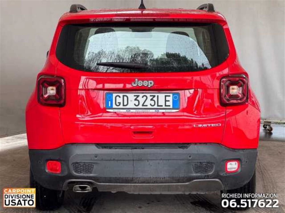 Jeep Renegade 1.6 Mjt 120 CV Limited  del 2021 usata a Roma (4)