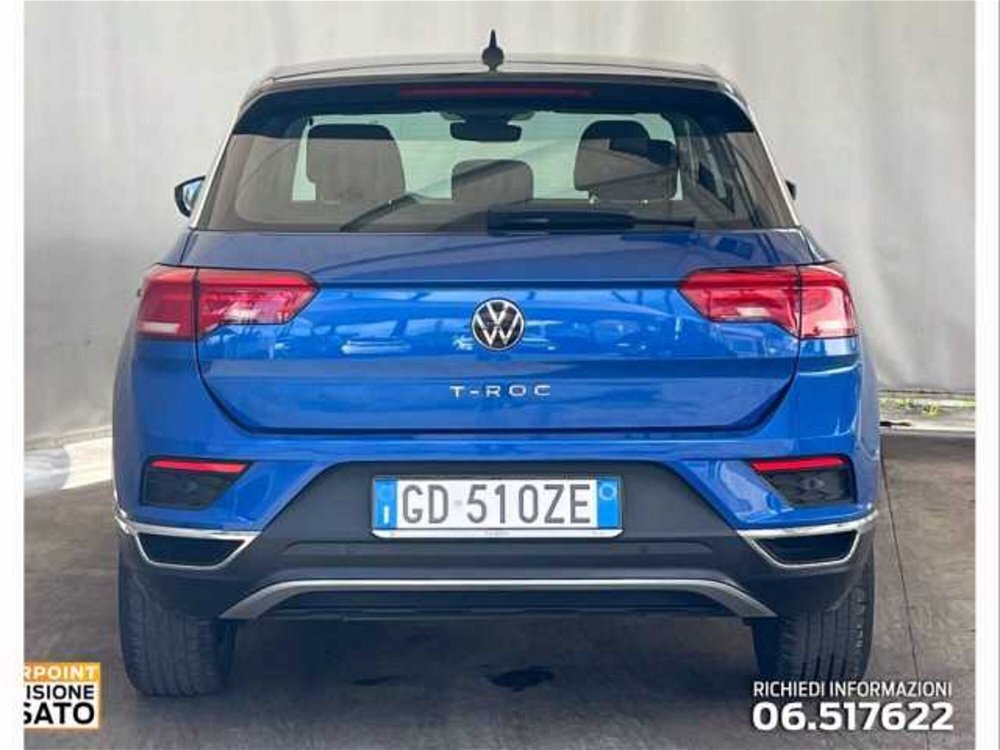 Volkswagen T-Roc 2.0 tdi Style 150cv dsg del 2021 usata a Roma (4)