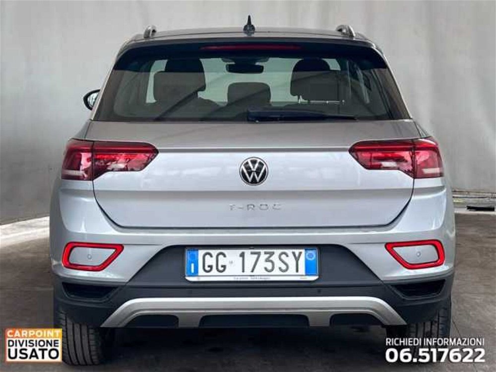 Volkswagen T-Roc 2.0 tdi Life 115cv del 2022 usata a Roma (4)