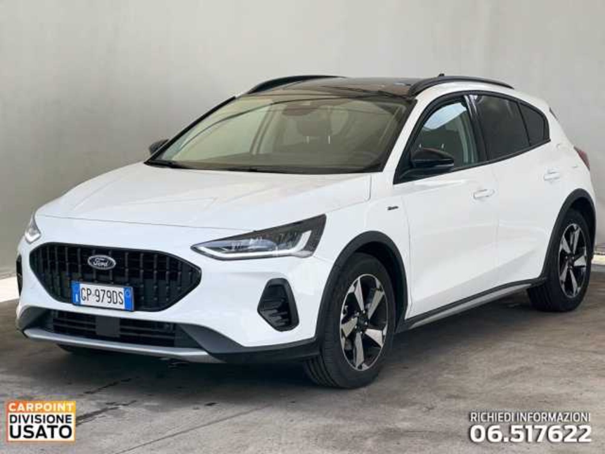 Ford Focus 1.0 EcoBoost 125 CV 5p. Active  del 2023 usata a Roma