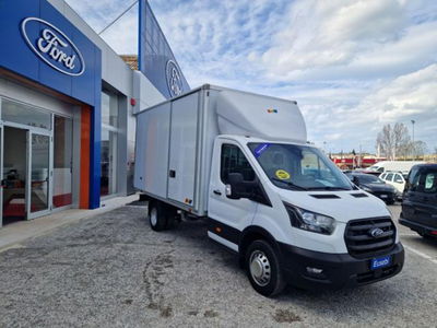 Ford Transit Telaio 350 2.0 HDT 130 RWD PL-SL-RG Furgonato Sponda Trend  del 2022 usata a Fano