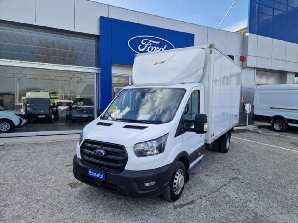 Ford Transit Telaio 350 2.0 HDT 130 RWD PL-SL-RG Furgonato Sponda Trend  del 2022 usata a Fano (3)