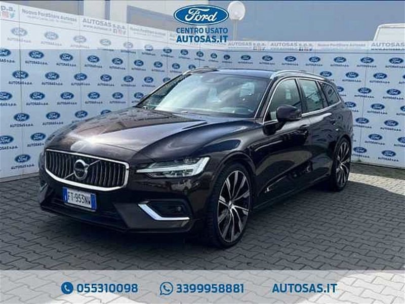 Volvo V60 T6 AWD Geartronic Business Plus my 18 del 2019 usata a Firenze