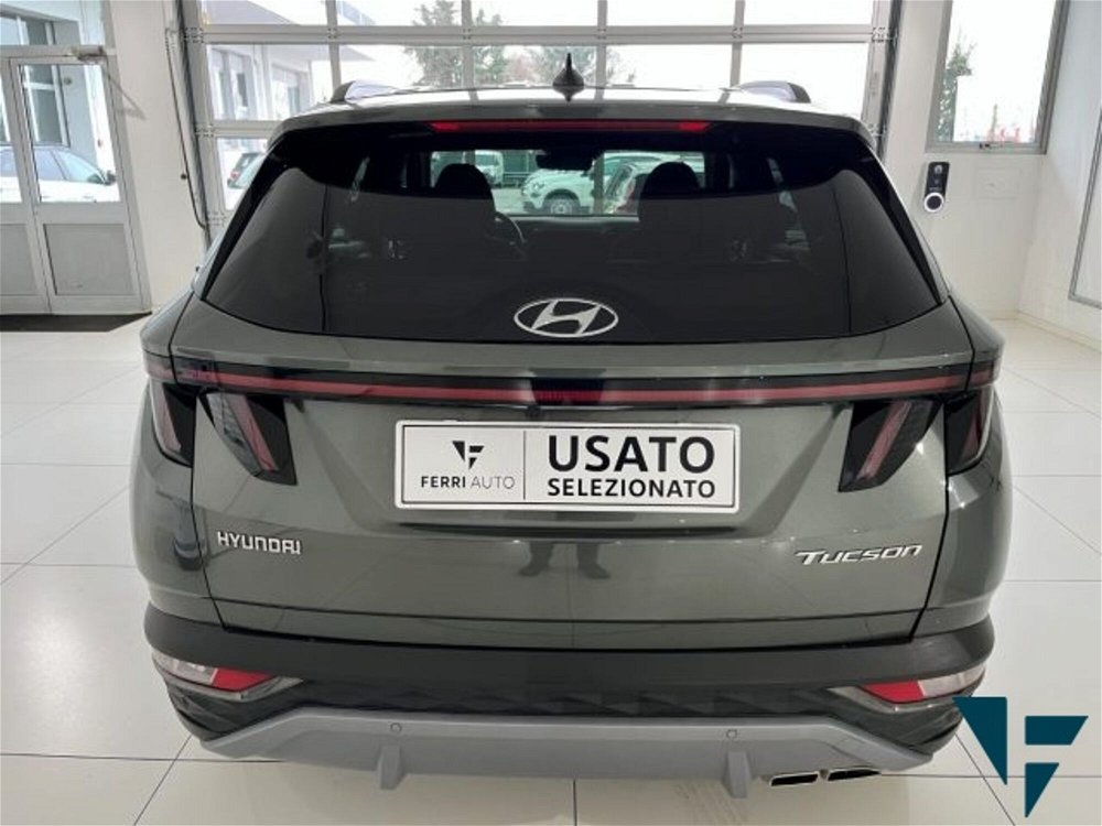 Hyundai Tucson 1.6 t-gdi 48V Exellence 2wd dct del 2021 usata a Villorba (5)