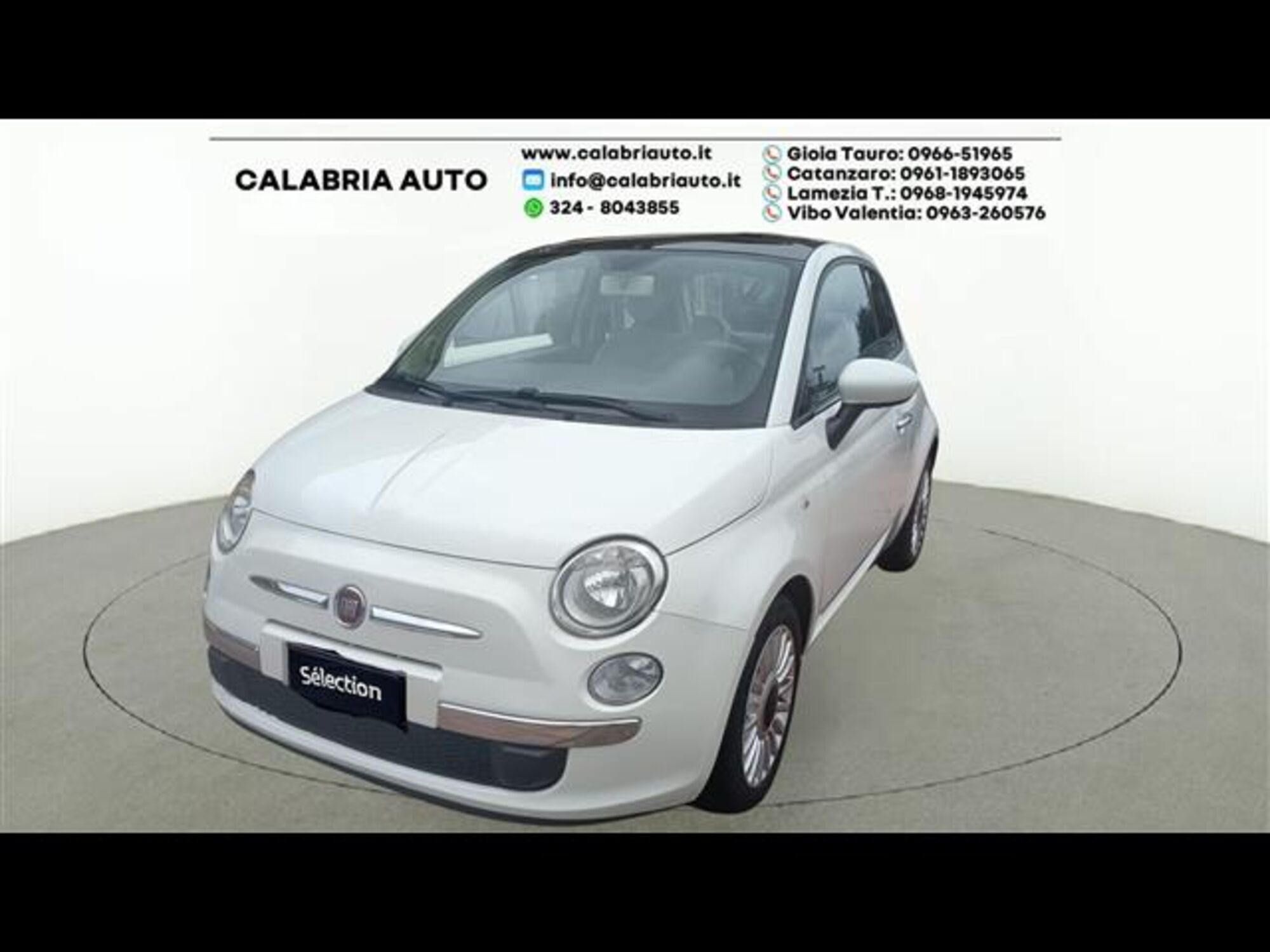 Fiat 500 1.3 Multijet 16V 75 CV Lounge del 2009 usata a Gioia Tauro