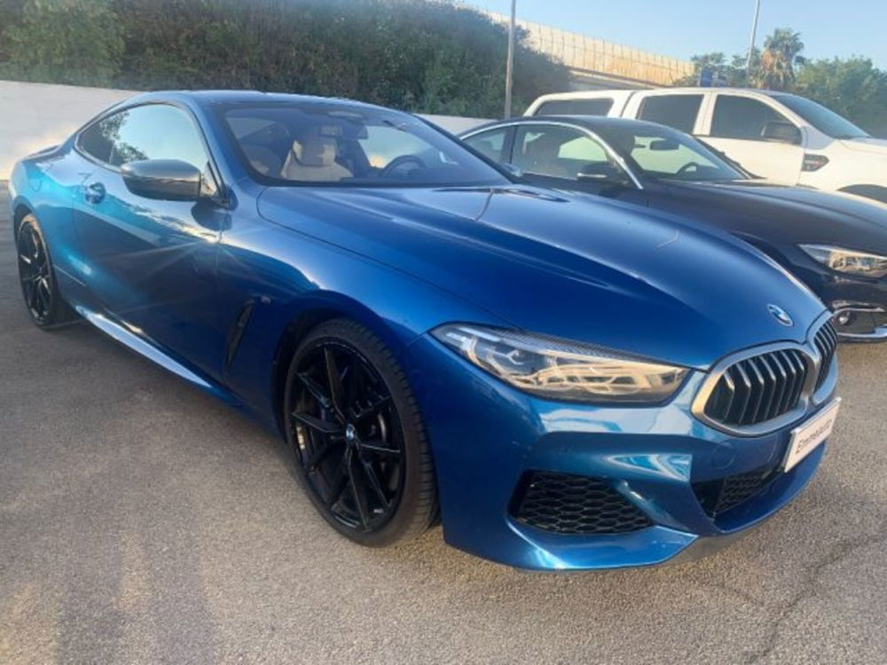 BMW Serie 8 Coupé M850i xDrive  del 2019 usata a Lecce (3)