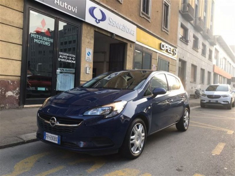 Opel Corsa 1.4 5 porte Advance my 17 del 2018 usata a Milano