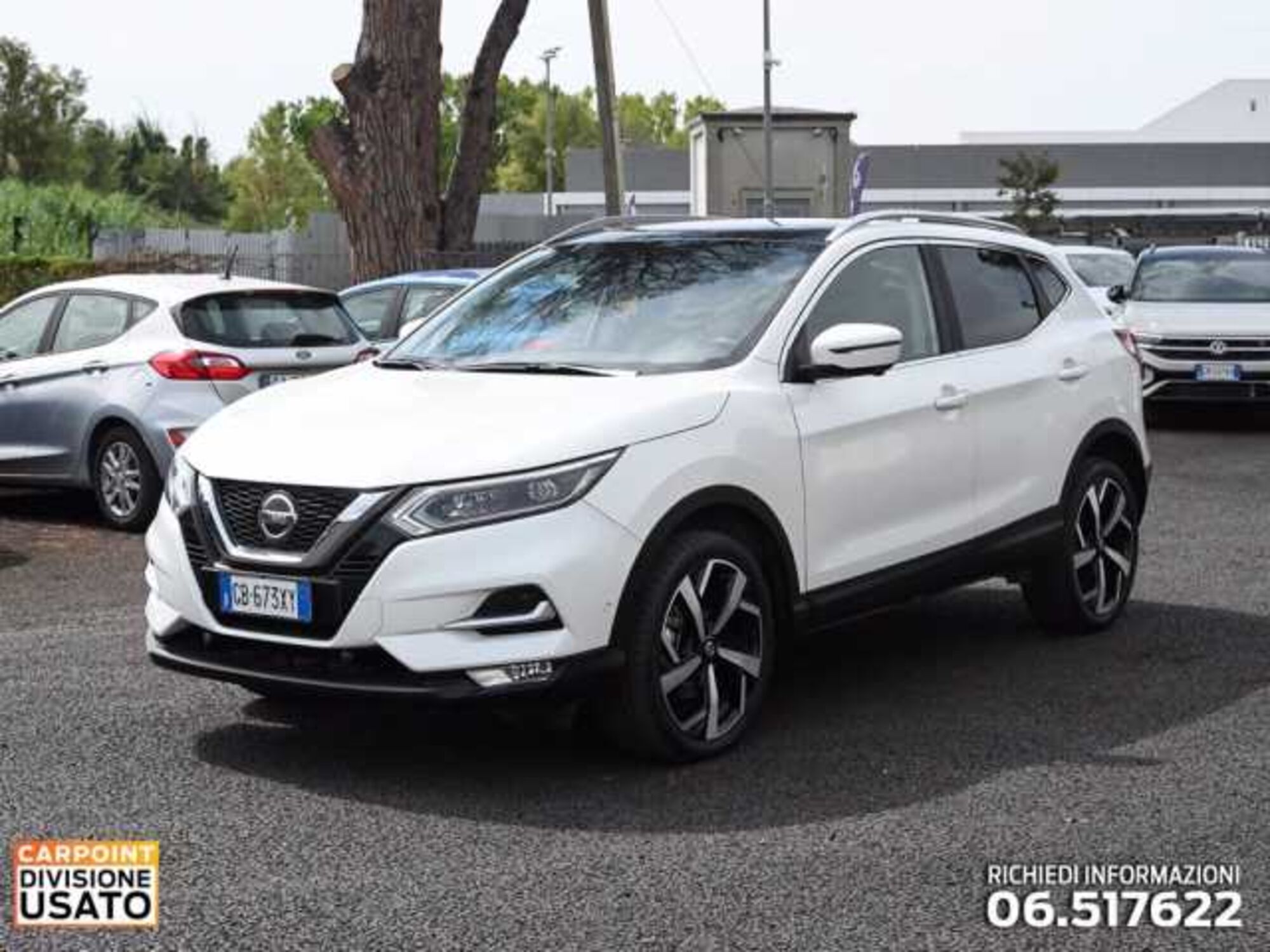 Nissan Qashqai 1.5 dCi 115 CV DCT Tekna del 2020 usata a Roma