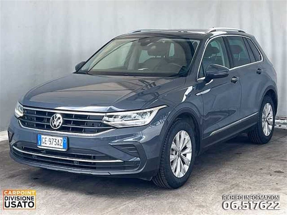 Volkswagen Tiguan 1.5 TSI 150 CV DSG ACT Life del 2021 usata a Roma