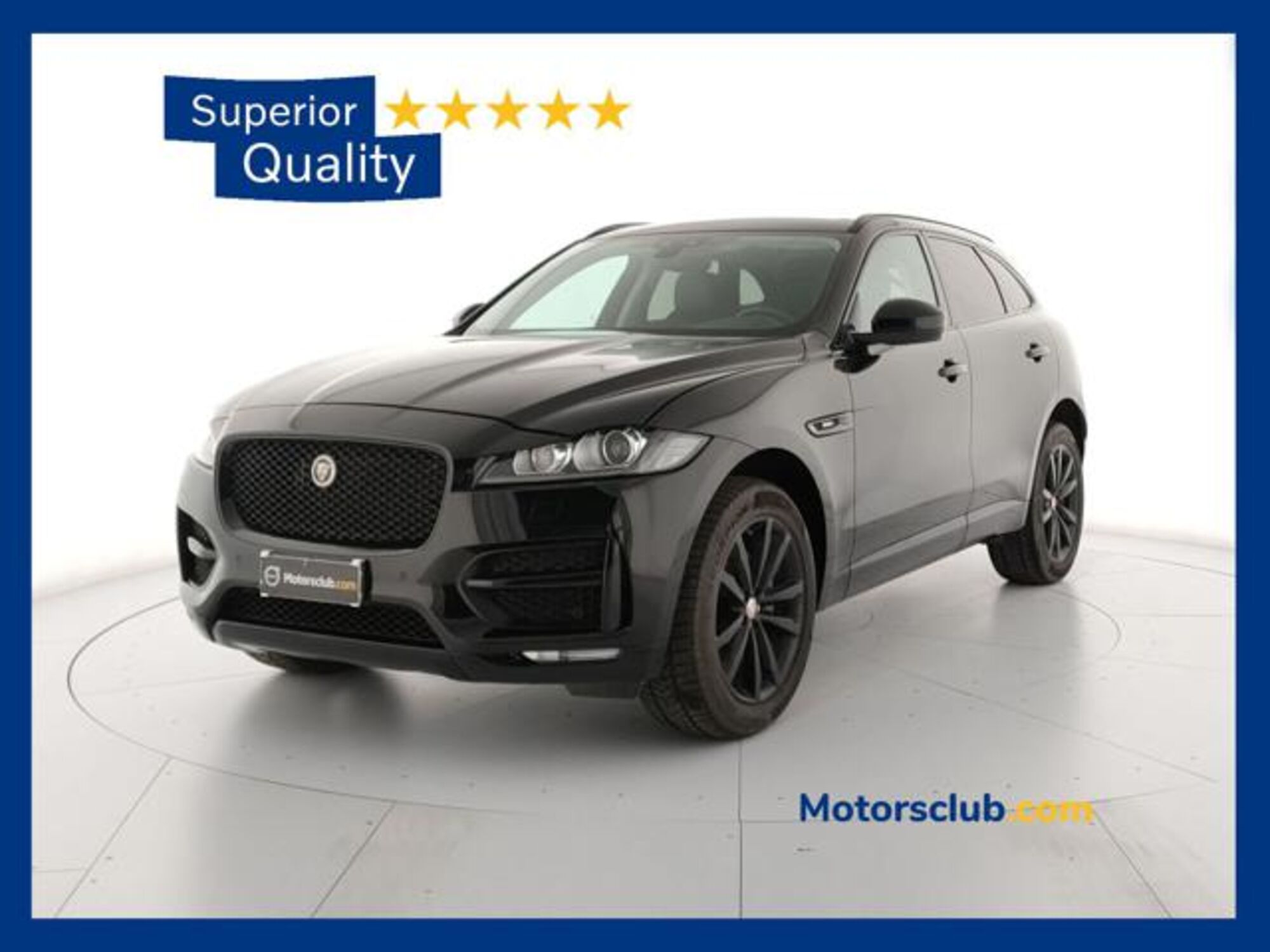 Jaguar F-Pace 2.0 D 180 CV AWD aut. R-Sport Black Edition del 2019 usata a Modena