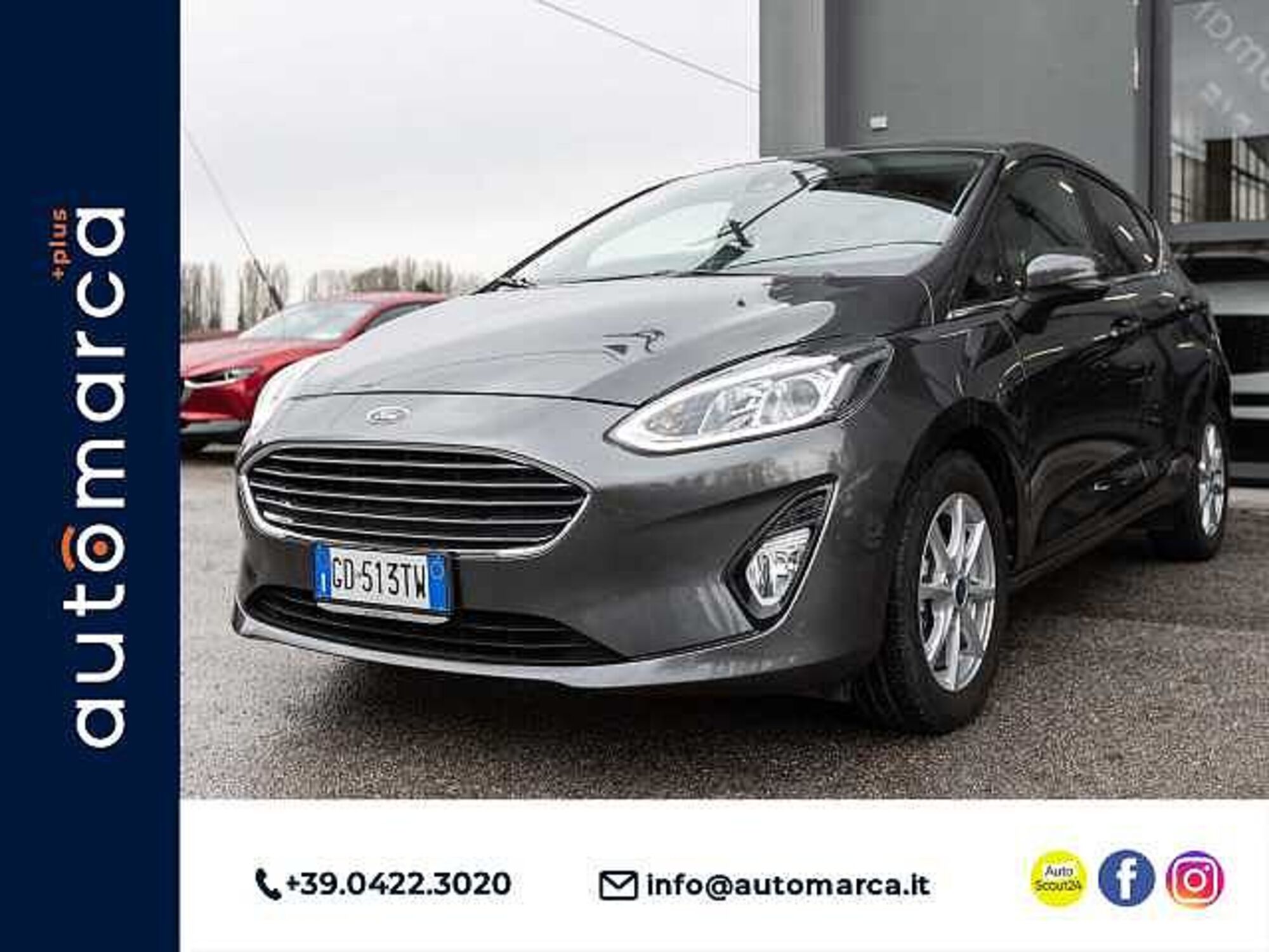 Ford Fiesta 1.0 Ecoboost 125 CV 5 porte Titanium  del 2021 usata a Silea