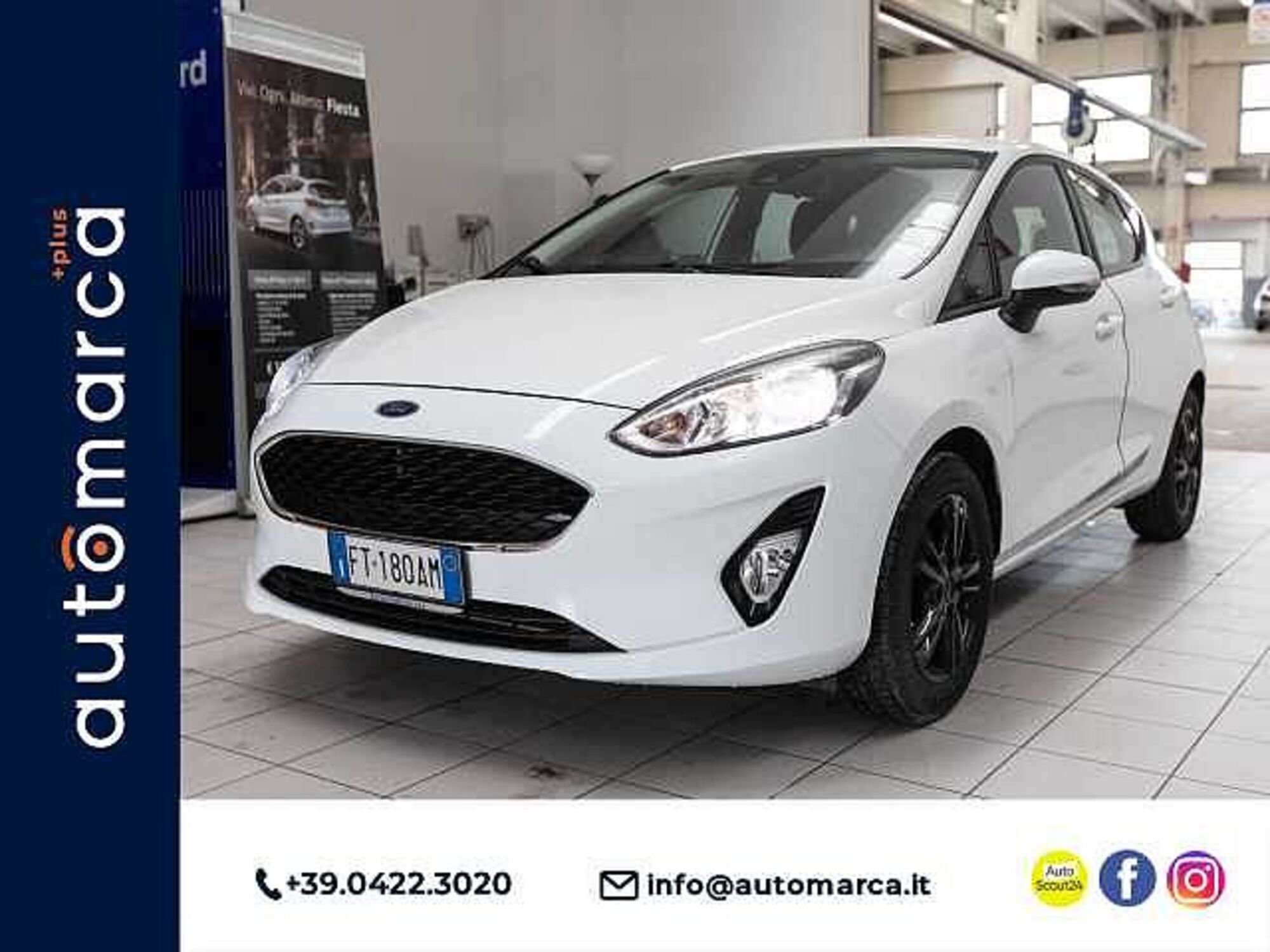 Ford Fiesta 1.1 5 porte Plus  del 2018 usata a Silea