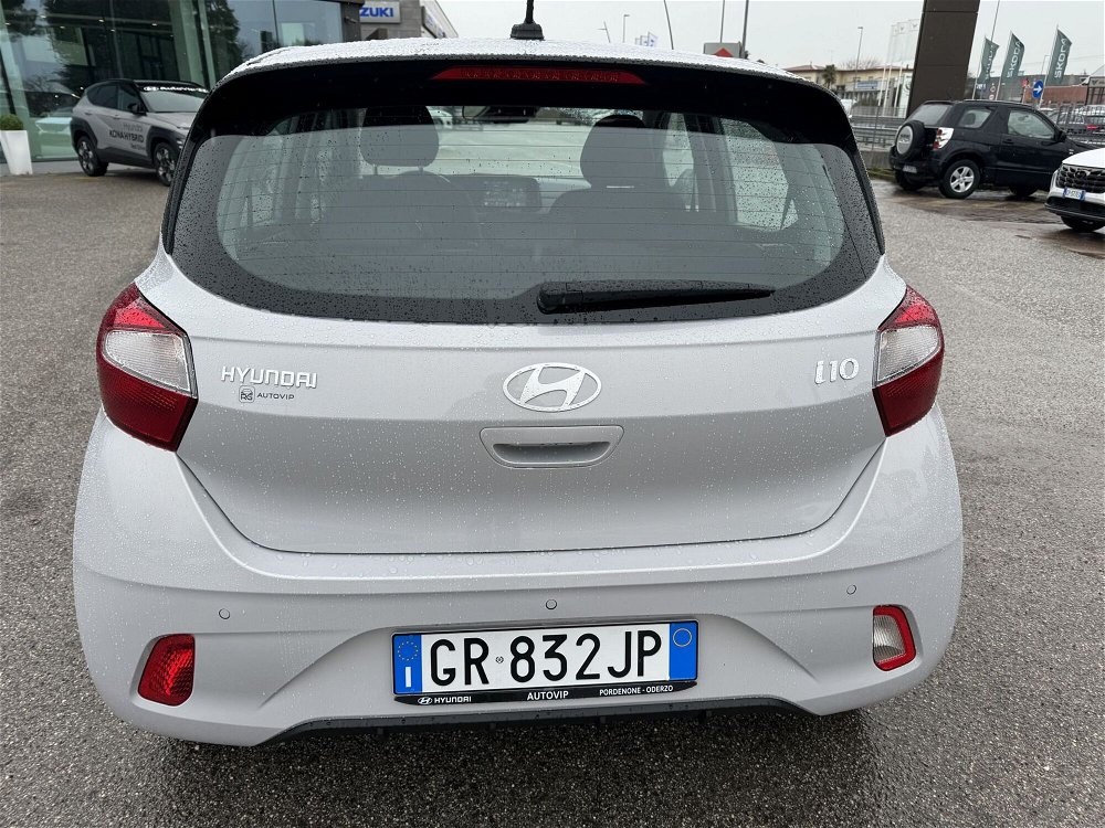 Hyundai i10 1.0 MPI AT Connectline del 2023 usata a Fiume Veneto (4)