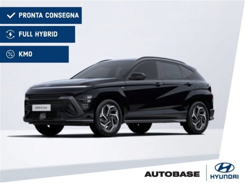 Hyundai Kona HEV 1.6 DCT NLine nuova a Brescia