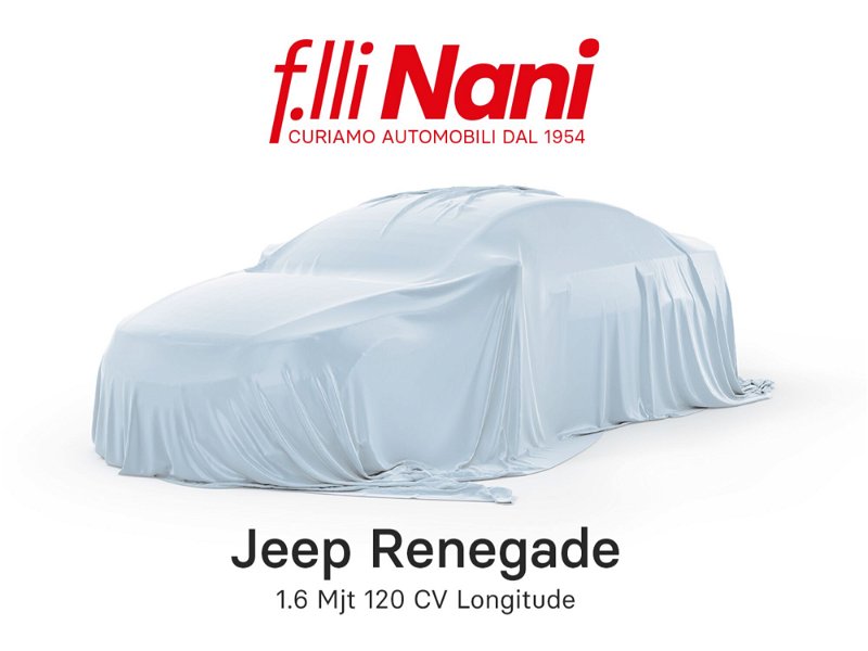 Jeep Renegade 1.6 Mjt 120 CV Longitude  del 2018 usata a Massa