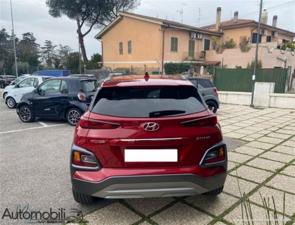 Hyundai Kona 1.0 T-GDI Xpossible  del 2019 usata a Frascati (4)