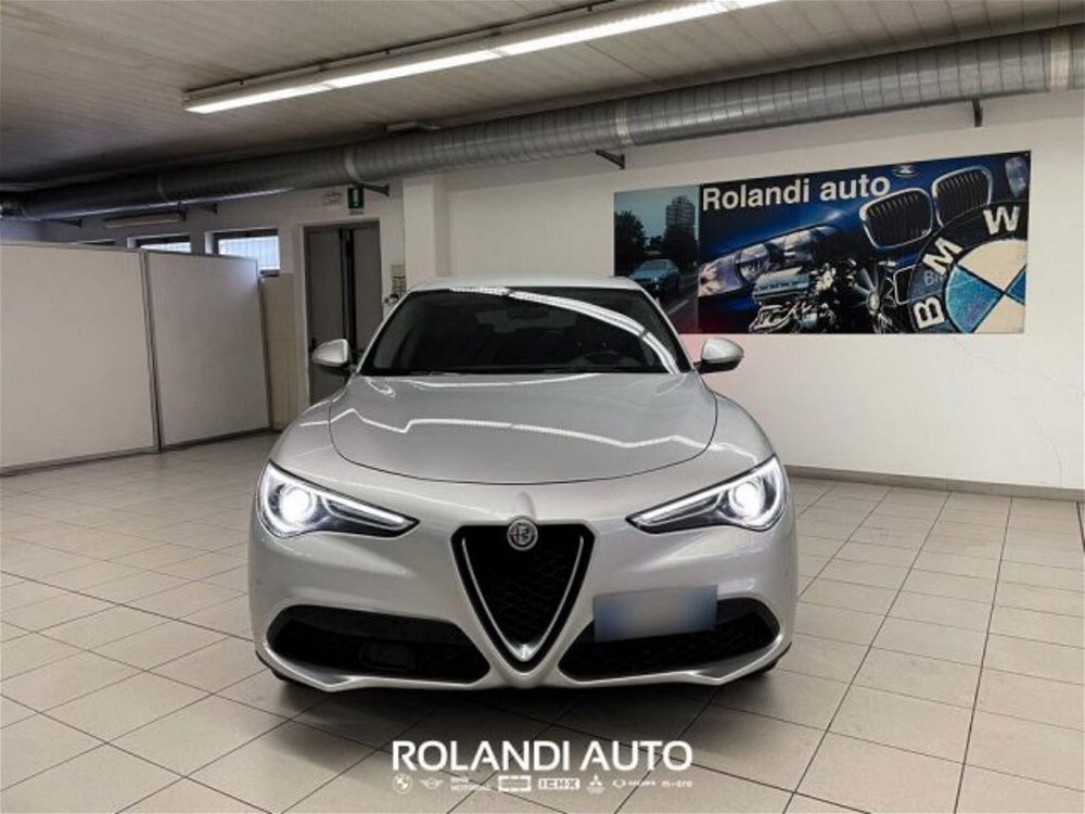 Alfa Romeo Stelvio Stelvio 2.2 Turbodiesel 160 CV AT8 RWD Rosso Edizione del 2021 usata a Alessandria (4)