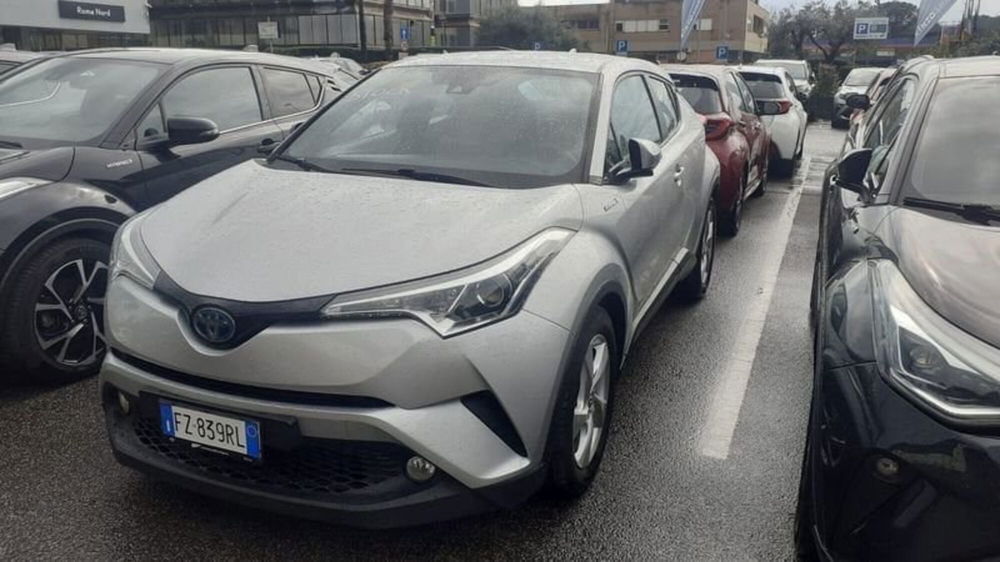 Toyota Toyota C-HR 1.8 Hybrid E-CVT Active  del 2019 usata a Roma