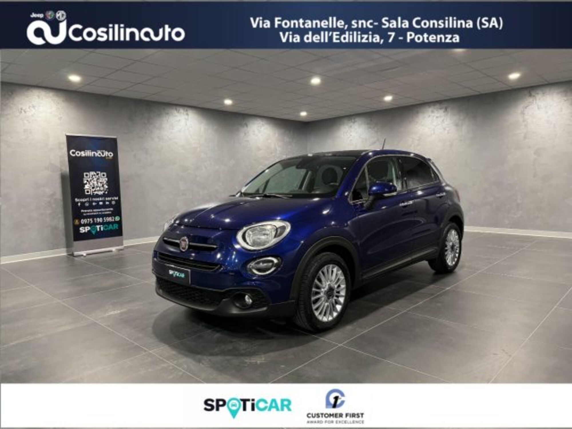 Fiat 500X 1.0 T3 120 CV Cross  del 2021 usata a Sala Consilina