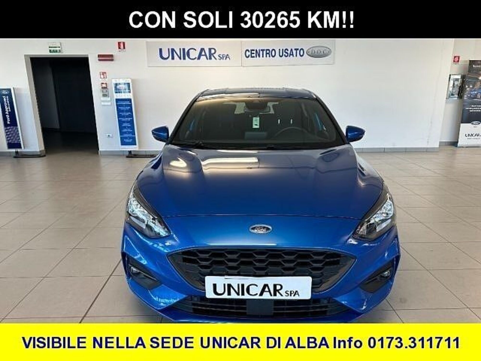 Ford Focus 1.0 EcoBoost Hybrid 125 CV 5p. ST-Line  del 2021 usata a Alba