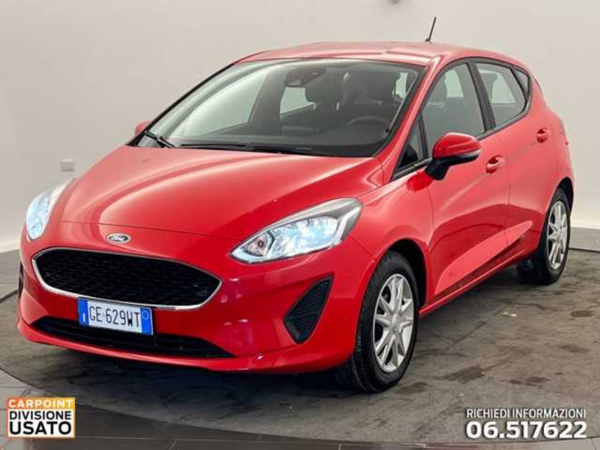 Ford Fiesta 1.1 75 CV 5 porte del 2021 usata a Roma